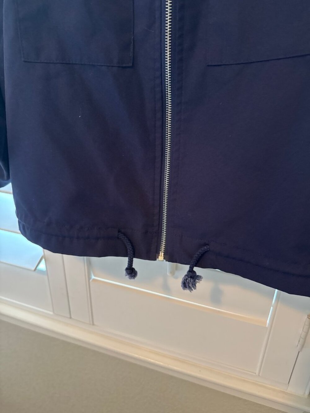 Target Navy Zip-Front Utility Jacket S - Picture 5 of 7